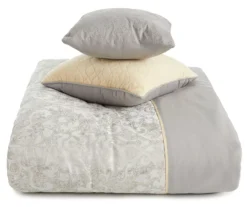 Broyhill Samille Gray & Mustard 8-Piece Comforter Set 10 Broyhill Samille Gray & Mustard 8-Piece Comforter Set -Broyhill 810459636 1