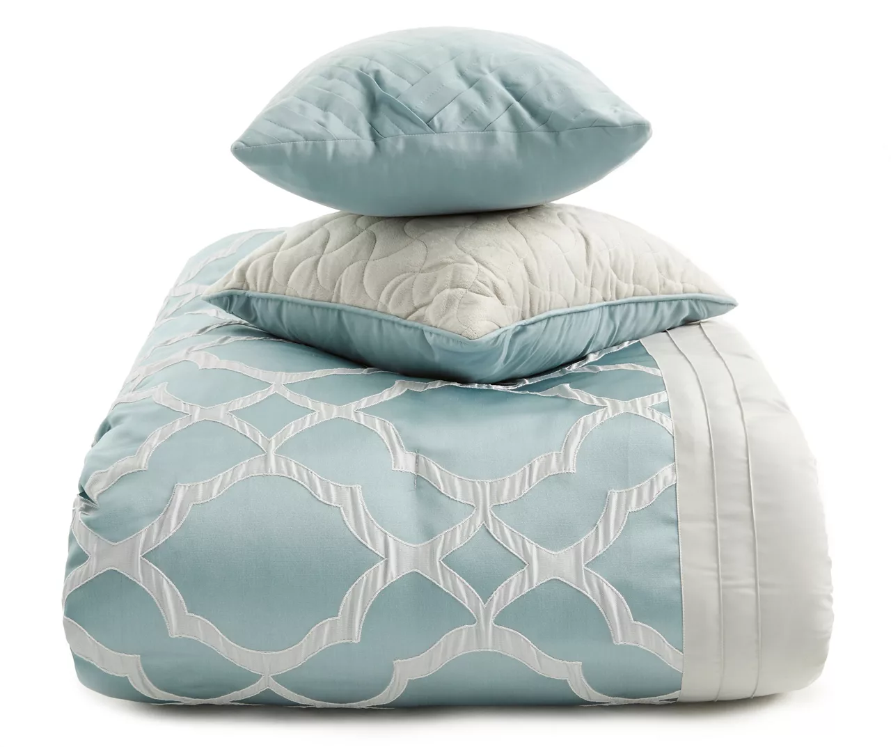 Broyhill Tiago Aqua 8-Piece Comforter Set 3 Broyhill Tiago Aqua 8-Piece Comforter Set
