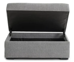 Parkdale Silver Storage Ottoman 10 Parkdale Silver Storage Ottoman -Broyhill 810465150 1