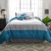 Vittorio Teal & Gray Comforter Set 1 Vittorio Teal & Gray Comforter Set -Broyhill 810485246 810485247 1