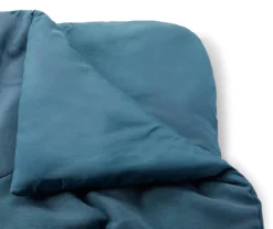 Vittorio Teal & Gray Comforter Set -Broyhill 810485246 810485247 9