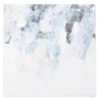 Blue Abstract Stretched Canvas 2 Blue Abstract Stretched Canvas -Broyhill 810498390