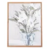 Blue Floral Vase Framed Canvas 1 Blue Floral Vase Framed Canvas -Broyhill 810498693