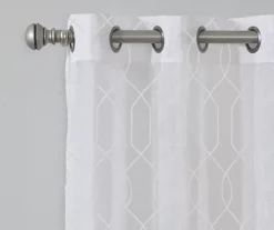 Broyhill Geo Sheer Grommet Curtain Panel Pair 24 Broyhill Geo Sheer Grommet Curtain Panel Pair -Broyhill 810507477 3