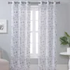 Broyhill Cassandra Floral Sheer Grommet Curtain Panel Pair 1 Broyhill Cassandra Floral Sheer Grommet Curtain Panel Pair -Broyhill 810507479