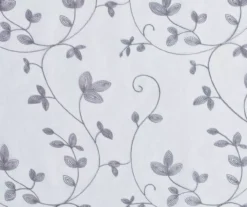 Broyhill Cassandra Floral Sheer Grommet Curtain Panel Pair 10 Broyhill Cassandra Floral Sheer Grommet Curtain Panel Pair -Broyhill 810507479 2