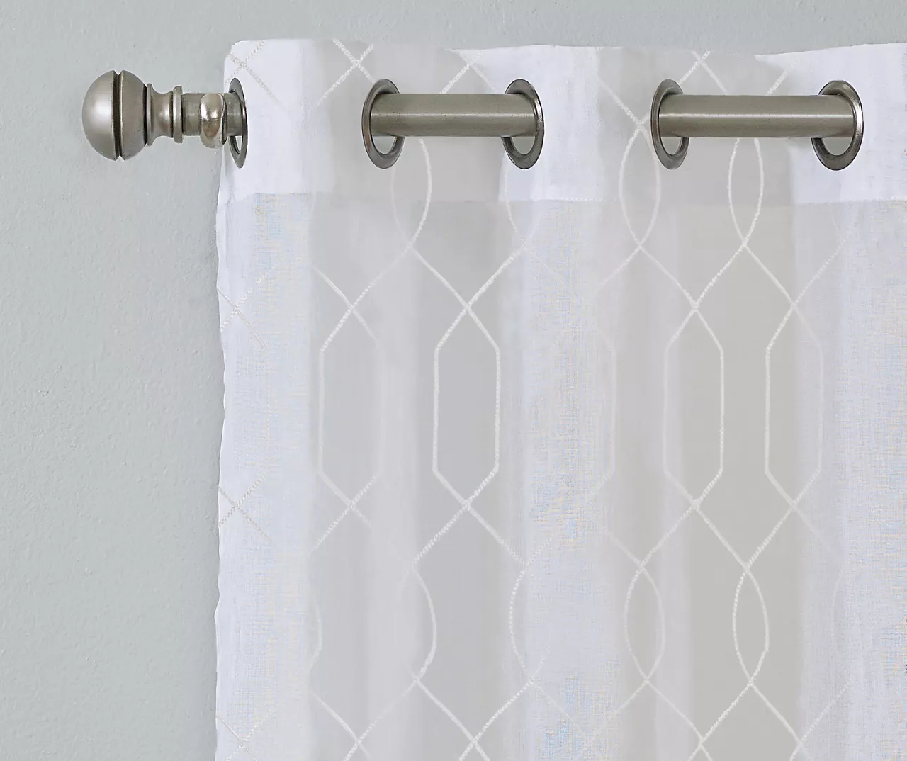 Broyhill Geo Sheer Grommet Curtain Panel Pair 11 Broyhill Geo Sheer Grommet Curtain Panel Pair - Image 10