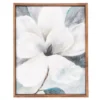 Framed White Floral Canvas -Broyhill 810513213