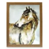 Brown Horse Framed Plaque 1 Brown Horse Framed Plaque -Broyhill 810515530