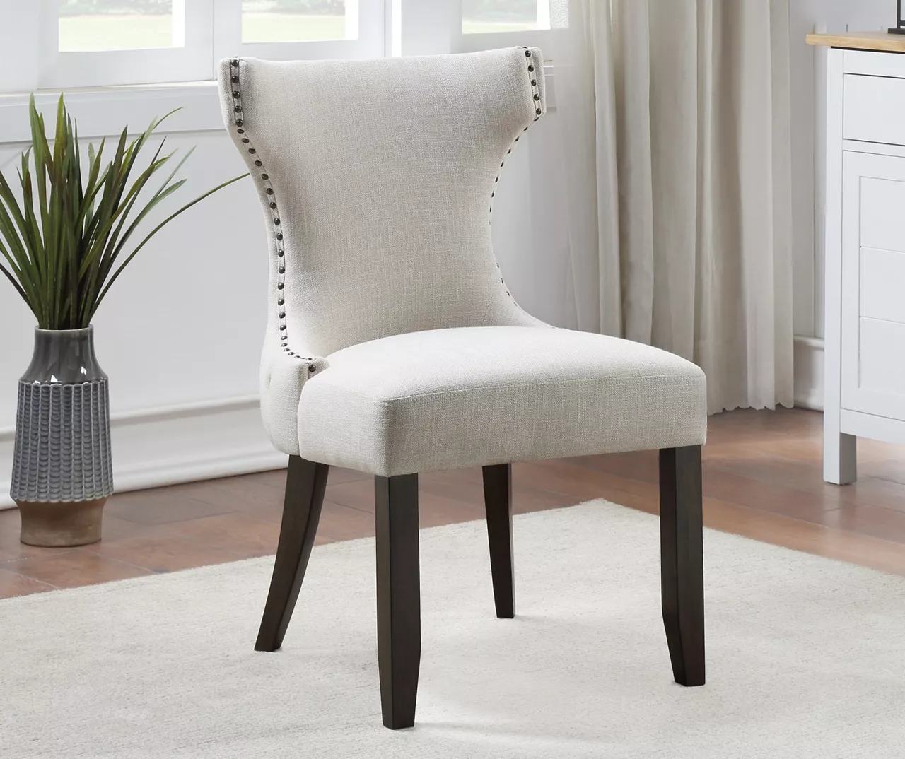 Eden Nailhead Upholstered Chair 4 Eden Nailhead Upholstered Chair - Image 3
