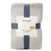 Gray Queen/King Velvet Plush Blanket 2 Gray Queen/King Velvet Plush Blanket -Broyhill 810519405 1