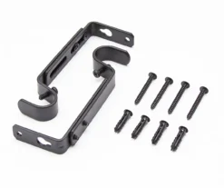 Legacy Black Adjustable Curtain Rod Brackets, 2-Pack 17 Legacy Black Adjustable Curtain Rod Brackets, 2-Pack -Broyhill 810524279 8