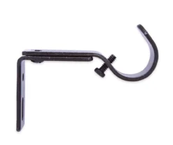 Legacy Brown-Black Adjustable Curtain Rod Brackets, 2-Pack 11 Legacy Brown-Black Adjustable Curtain Rod Brackets, 2-Pack -Broyhill 810524291 3