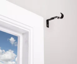 Legacy Brown-Black Adjustable Curtain Rod Brackets, 2-Pack 14 Legacy Brown-Black Adjustable Curtain Rod Brackets, 2-Pack -Broyhill 810524291 6