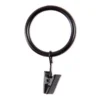 Legacy Brown & Black Curtain Rod Clip Rings, 14-Pack 1 Legacy Brown & Black Curtain Rod Clip Rings, 14-Pack -Broyhill 810524293