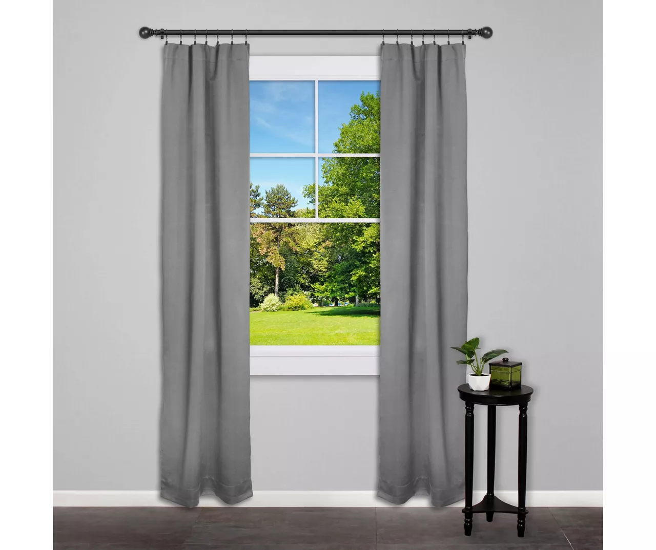 Legacy Brown & Black Curtain Rod Clip Rings, 14-Pack 6 Legacy Brown & Black Curtain Rod Clip Rings, 14-Pack - Image 4