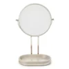 Tan Glaze Oval Tray Mirror -Broyhill 810530731