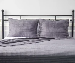 Pebbled 3-Piece Quilt Set 24 Pebbled 3-Piece Quilt Set -Broyhill 810531514