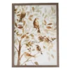 Brown & White Birds In Tree Framed Art Print -Broyhill 810552399