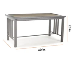 Eagle Brooke Wood Look Patio Coffee Table -Broyhill 810555217 99 1