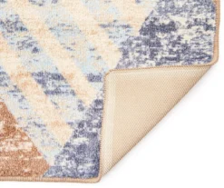 Broyhill Blue & Brown Modern Angles Accent Rug 19 Broyhill Blue & Brown Modern Angles Accent Rug -Broyhill 810557653 810557655 1