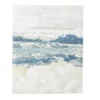 Blue & White Abstract Ocean 1 Wrapped Canvas 2 Blue & White Abstract Ocean 1 Wrapped Canvas -Broyhill 810558512