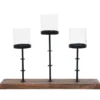 Black & Brown 3-Tier Votive Holder 2 Black & Brown 3-Tier Votive Holder -Broyhill 810561246 1