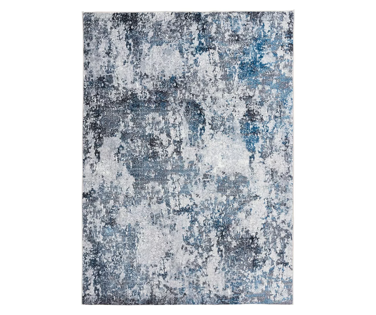 Broyhill Harvey Blue & Gray Abstract Area Rug 5 Broyhill Harvey Blue & Gray Abstract Area Rug - Image 3
