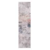 Paityn Gray & Blue Abstract Runner Rug, (2' X 7') 1 Paityn Gray & Blue Abstract Runner Rug, (2' X 7') -Broyhill 810563289