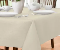 Broyhill Antique White Fabric Tablecloth -Broyhill 810569769