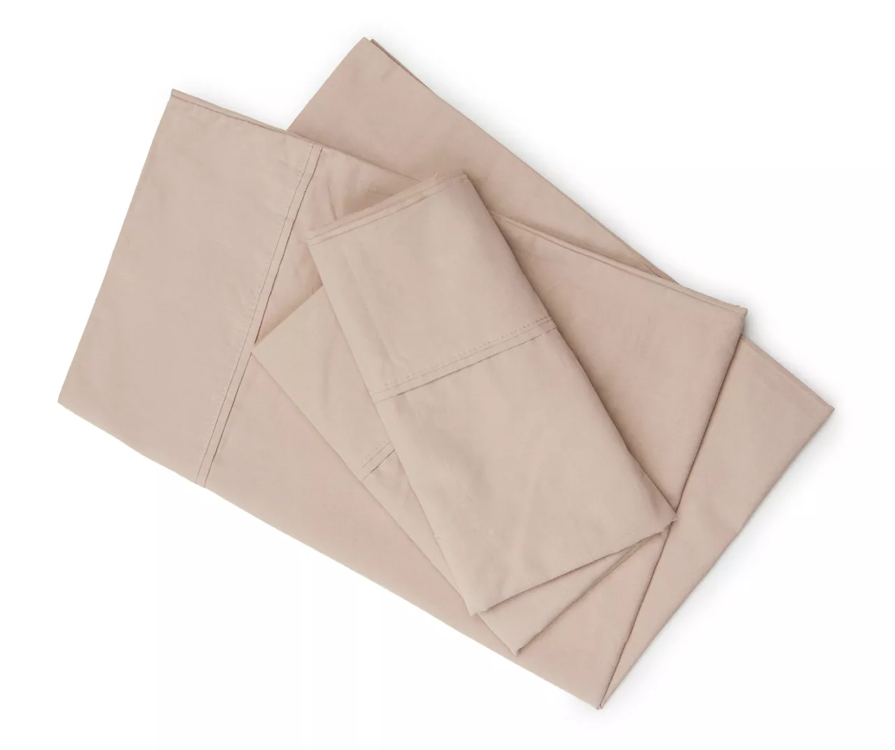 Tan 300-Thread Count King 4-Piece Sheet Set 3 Tan 300-Thread Count King 4-Piece Sheet Set