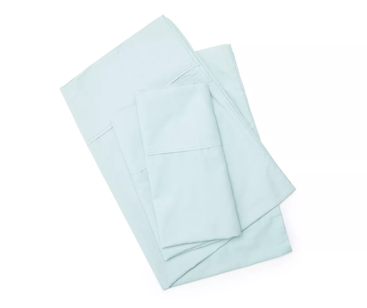 Aqua 300-Thread Count Twin 3-Piece Sheet Set 3 Aqua 300-Thread Count Twin 3-Piece Sheet Set