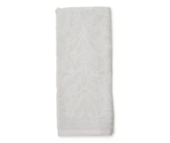 Broyhill Damask Jacquard Velour Towel -Broyhill 810578035