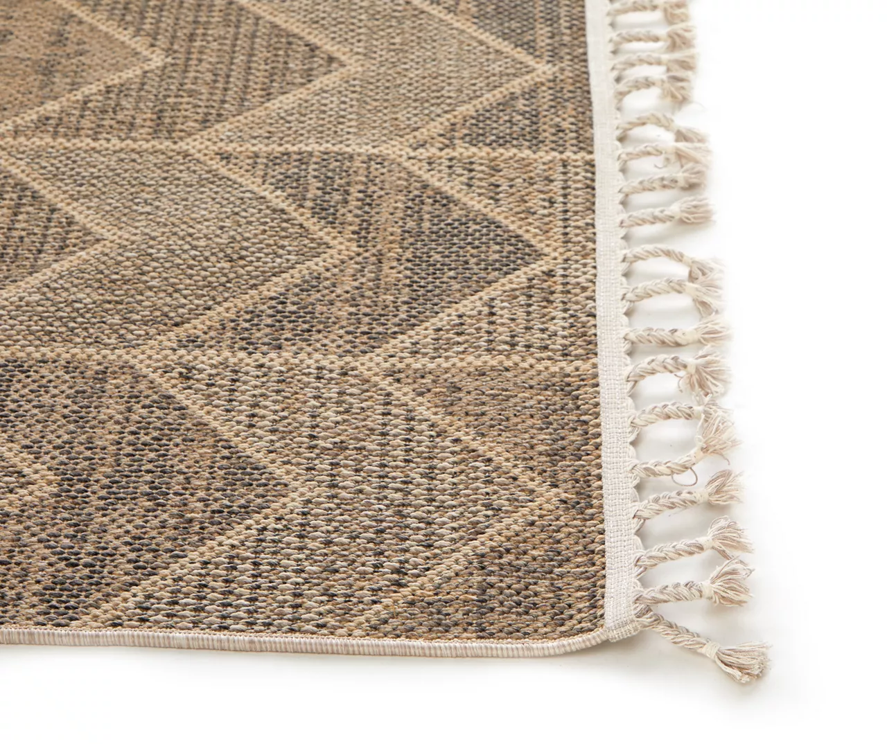 Jani Brown Chevron Outdoor Area Rug, (8' X 10') 4 Jani Brown Chevron Outdoor Area Rug, (8' X 10') - Image 3