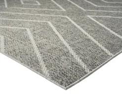 Jani Lagos Gray Geometric Outdoor Area Rug, (5' X 7') 12 Jani Lagos Gray Geometric Outdoor Area Rug, (5' X 7') -Broyhill 810586754 810586755 810586756 A0 4 1