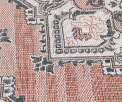 Broyhill Braiden Orange & Navy Floral Medallion Outdoor Area Rug 13 Broyhill Braiden Orange & Navy Floral Medallion Outdoor Area Rug -Broyhill 810587368 810587369 810587370 4