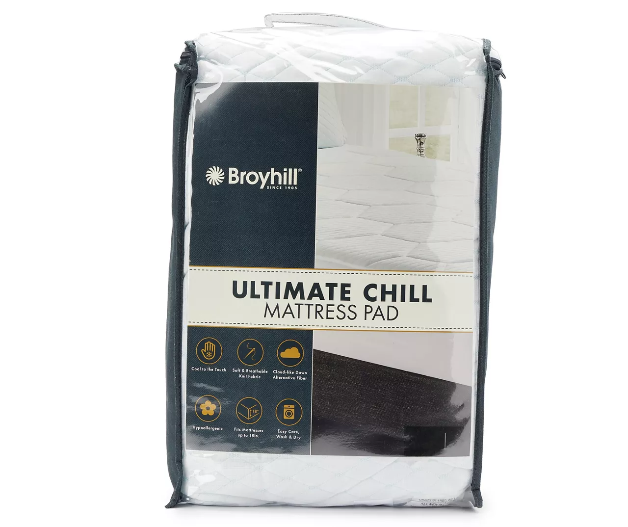 Broyhill White Ultimate Chill Mattress Pad 3 Broyhill White Ultimate Chill Mattress Pad