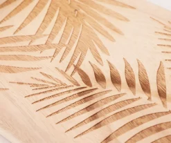 Wild Sedona Brown Etched Palm Wood Tray 7 Wild Sedona Brown Etched Palm Wood Tray -Broyhill 810601629 A8 2