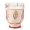 Wild Sedona Vanilla Cashmere Pink Rib Pedestal Candle, 15 Oz. 1 Wild Sedona Vanilla Cashmere Pink Rib Pedestal Candle, 15 Oz. -Broyhill 810602441 A0