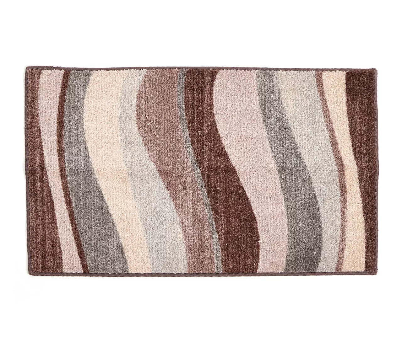 Broyhill Mauve & Gray Wave Accent Rug 3 Broyhill Mauve & Gray Wave Accent Rug
