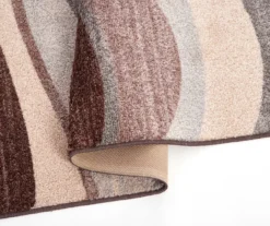 Broyhill Mauve & Gray Wave Accent Rug 10 Broyhill Mauve & Gray Wave Accent Rug -Broyhill 810602763 810602764 810602762 A8 1