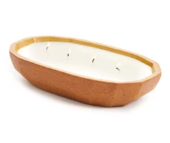 Sandalwood Fig 4-Wick Cement Candle, 28 Oz. -Broyhill 810604235 A0 1