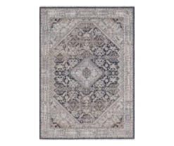 Broyhill Armada Gray & Navy Ornamental Medallion Area Rug -Broyhill 810604799