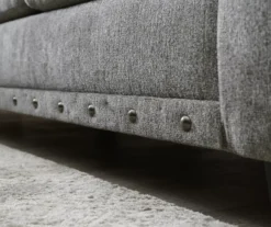 Alexandria Gray Chenille Loveseat 14 Alexandria Gray Chenille Loveseat -Broyhill 810616679 810616680 B0 3 1