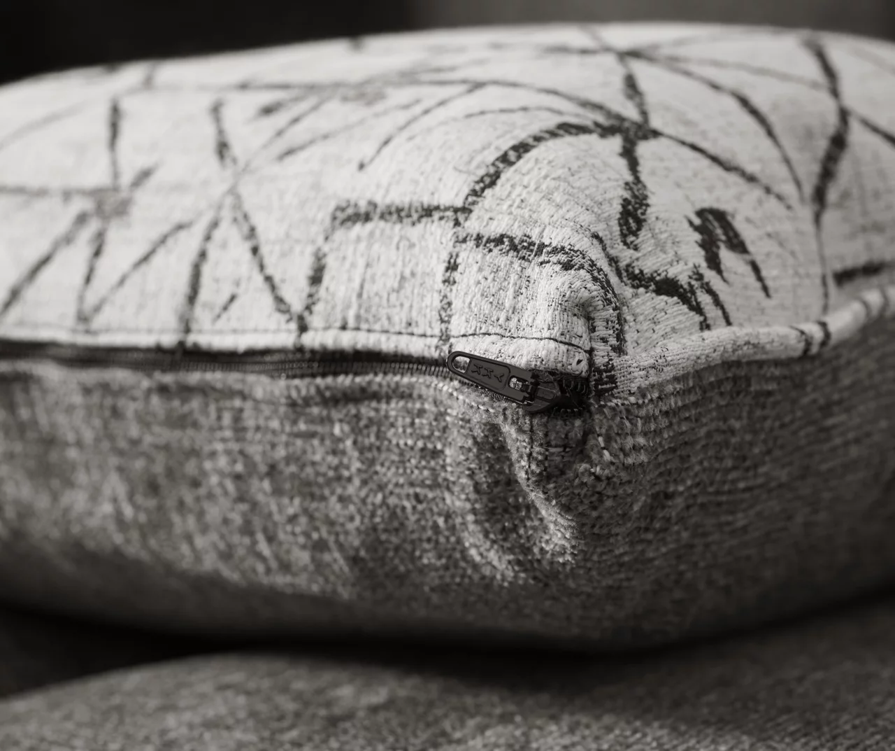 Alexandria Gray Chenille Loveseat 9 Alexandria Gray Chenille Loveseat - Image 7