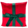 Festive Gathering Red Gift Bow Throw Pillow 2 Festive Gathering Red Gift Bow Throw Pillow -Broyhill 810616886 A0 1